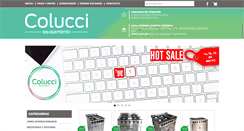 Desktop Screenshot of colucciequipamiento.com.ar